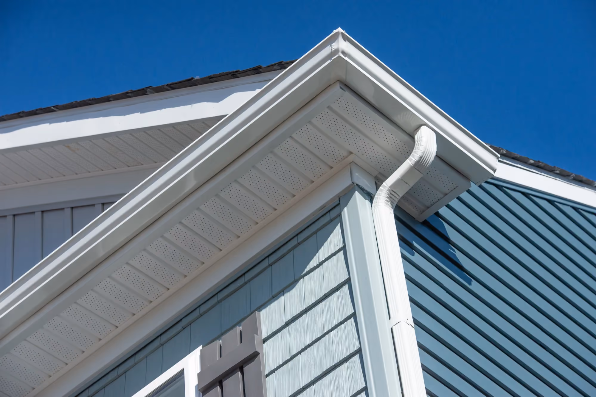 Gutter Repair on a central Kentucky property