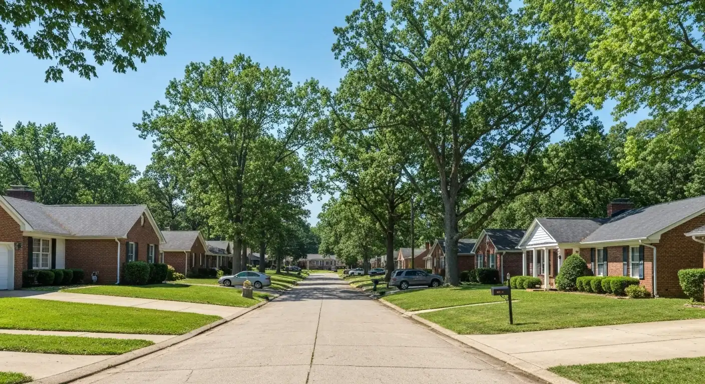 Homes in Winchester, KY, within Velkan Restoration's service area