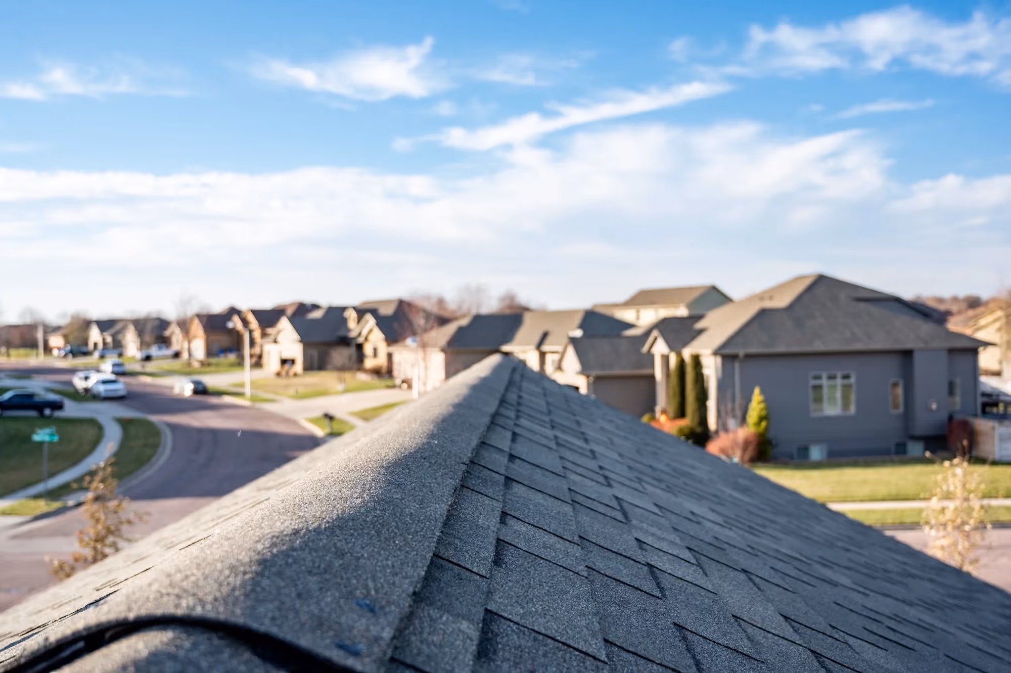 Roof Repair on a central Kentucky property